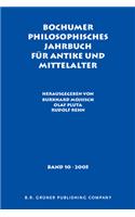 Bochumer Philosophisches Jahrbuch für Antike und Mittelalter