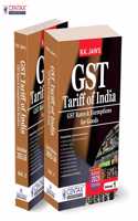 R.K. Jain's GST Tariff of India with GST Rates/Exemptions of Goods & Services [2025-26] â€“ Covering GST Rates | Exemptions | Notifications | Classifications | Interpretative Rules et al.