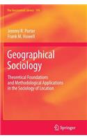 Geographical Sociology