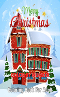 Merry Christmas Color By Number Coloring Book For Adult