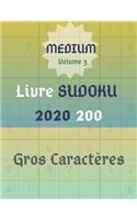 Livre Sudoku: 2020 200 Medium(3 Collection 200 Medium)