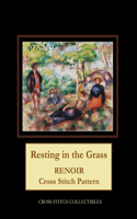 Resting in the Grass: Renoir Cross Stitch Pattern