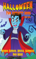 Halloween Fun Activity Book For Kids