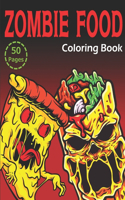Zombie Food Coloring Book