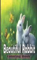 Beautiful Rabbit Coloring Book