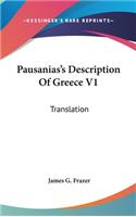 Pausanias's Description Of Greece V1