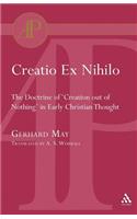 Creatio Ex Nihilo