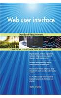 Web user interface Standard Requirements