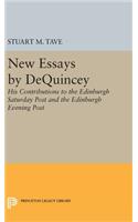 New Essays by De Quincey