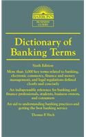 Dictionary of Banking Terms