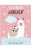 Friends Forever Academic Planner July 2019 - June 2020