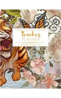 Teacher Planner Pretty Simple 2019-2020: Weekly and Monthly Teacher Planner Academic Year Lesson Plan and Record Book (July 2019 through June 2020)