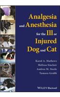 Analgesia and Anesthesia for the Ill or Injured Dog and Cat