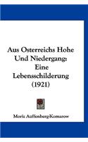 Aus Osterreichs Hohe Und Niedergang: Eine Lebensschilderung (1921)