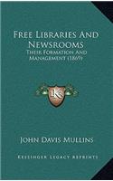 Free Libraries and Newsrooms