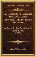 Des Causes De La Coloration De La Peau Et Des Differences Dans Les Formes Du Crane