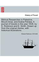 Biblical Researches in Palestine and the Adjacent Regions
