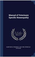 Manual of Veterinary Specific Homeopathy