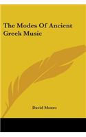 The Modes Of Ancient Greek Music: (English)