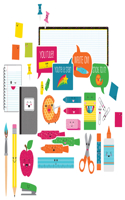 School Pop School Tools Mini Bulletin Board Set