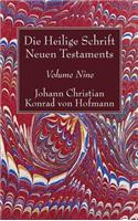 Die Heilige Schrift Neuen Testaments, Volume Nine