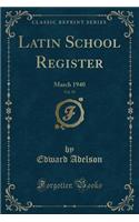 Latin School Register, Vol. 59