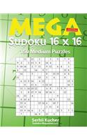 Mega Sudoku 16 X 16 - 150 Medium Puzzles