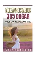 Tacksamhetsdagbok 365 dagar