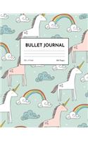 Bullet Journal: Simple Unicorn Dot Grid Notebook - Dotted Note Pad for Kids, Girls, Teens, Tweens, Women - Gifts for Birthday and Christmas - Creative Art 00544