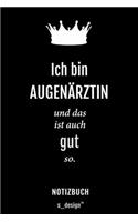 Notizbuch für Augenärzte / Augenarzt / Augenärztin