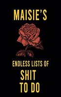 Maisie's Endless Lists of Shit to do