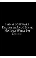 I Am A Software Engineer: Funny Engineer Good With Math Bad At Spelling Engineering, Journal. Computer Engineering Journal Planner Software Engineer: Network Developer Comput