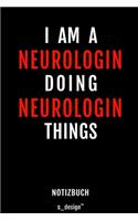Notizbuch für Neurologen / Neurologe / Neurologin