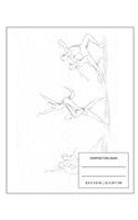 Composition Book: Ballet Drawing I Wide Ruled Notebook & Journal I For Artists & Creative Women and Men I Birthday Gift Idea I Gift for College & High School I For No