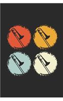 Trombone Retro Circle: Trombones Notebook, Graph Paper (6" x 9" - 120 pages) Musical Instruments Themed Notebook for Daily Journal, Diary, and Gift