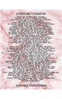 Everyone's Shadow: Mauve Rose Faux Marble 8.5x11 SOAP Bible Study Journal With 120 S.O.A.P. Pages, Christian Women's Devotional Book, Scripture Studies Notebook, Ladie