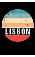 Lisbon: 100 Pages 6 'x 9' -Dot Graph Paper Journal Manuscript - Planner - Scratchbook - Diary