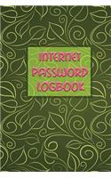 Internet Password Logbook