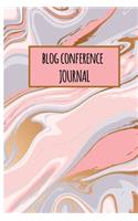 Blog Conference Journal: A notebook to keep track of your notes from the blogger conference.