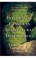 Integrating Gender in Agricultural Development