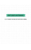 Dot Grid Notebook: 8.5 x 11 Inches 100 Pages Dot Grid Paper Journal (Volume 10)(10 Dot Grid Notebook)