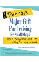 Major Gift Fundraising for Small Shops