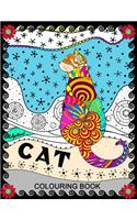 Mystical Cat Colouring book: Coloring Pages for Adults Great Cat and Kitten Design