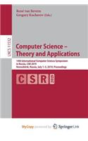 Computer Science - Theory and Applications