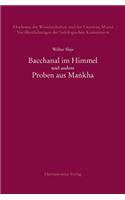 Bacchanal Im Himmel Und Andere Proben Aus Ma'nkha