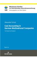 Cost Accounting in German Multinational Companies