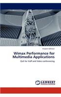 Wimax Performance for Multimedia Applications