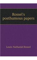 Rossel's posthumous papers: (English)