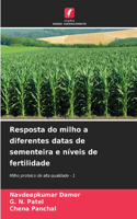 Resposta do milho a diferentes datas de sementeira e níveis de fertilidade