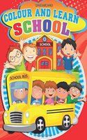 Colour and Learn - School